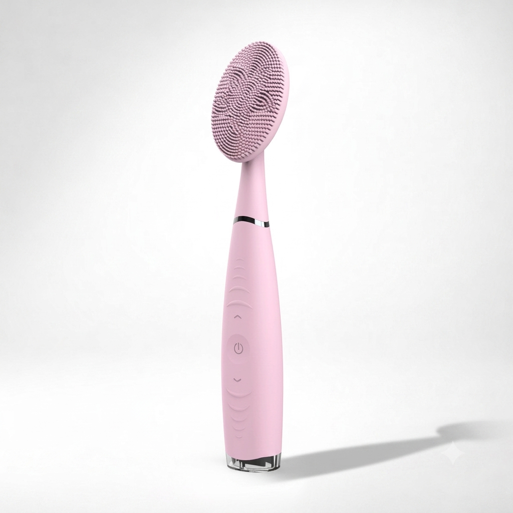 Electric Silicone Facial Cleansing Brush